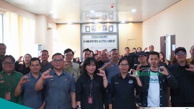 Perkuat Kemitraan dengan Media, Diskominfo Kubar Dorong Keterbukaan Informasi Publik