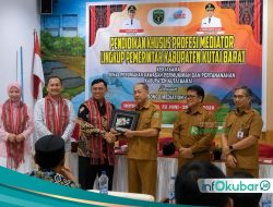 Perkuat Penyelesaian Konflik, Pemkab Kubar Gelar Pendidikan Khusus Profesi Mediator