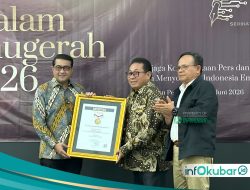 Dari Menteri hingga Kepala Desa, 16 Tokoh Terima Anugerah SMSI 2026 di Dewan Pers