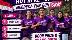 Bujurun Merdeka HUT RI ke-81 Siap Digelar di Melak, Hadirkan Fun Run 5K dan Beragam Door Prize