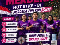 Bujurun Merdeka HUT RI ke-81 Siap Digelar di Melak, Hadirkan Fun Run 5K dan Beragam Door Prize