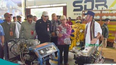 Resmikan Aula Baru SMKN 3 Sendawar, Gubernur Rudy Mas’ud Dorong Lahirnya SDM Unggul
