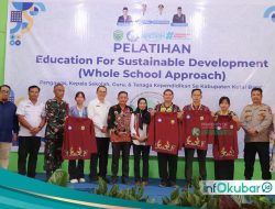 Wabup Kubar Buka Pelatihan ESD dan WSA, Dorong Sekolah Terapkan Pendidikan Berkelanjutan