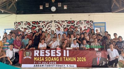 Serap Aspirasi di Tiga Kampung, Abram Christ Ernez Catat Sejumlah Usulan Prioritas Warga