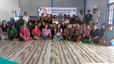 Menjemput Suara dari Kampung: Minarsih Mengawal Harapan Warga Benung, Lakan Bilem, dan Gabung
