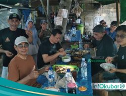 Alex Pilih Ngumpul Bareng Warga, Pererat Silaturahmi di Melak Ilir