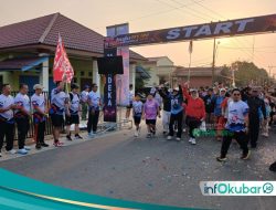 Ratusan Warga Meriahkan BujuRun Merdeka 5K di Melak, Rayakan HUT RI dengan Olahraga