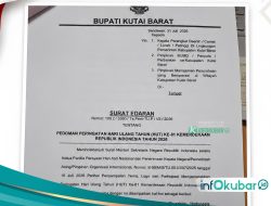 Edaran Bupati Dorong Semarak HUT Ke-81 RI, Kubar Printing Siap Jadi Andalan Cetak Spanduk dan Baliho