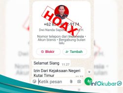 Beredar Surat Klarifikasi Dana BOS, Kejari Kutim Pastikan Hoaks