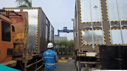 Tiba di Pelabuhan Palaran, Mesin Tambahan 5 MW PLN Kini Bergerak ke Melak