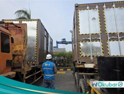Tiba di Pelabuhan Palaran, Mesin Tambahan 5 MW PLN Kini Bergerak ke Melak